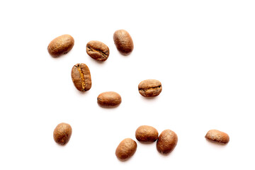 coffee bean isolated on white background