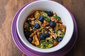 plato de frutas