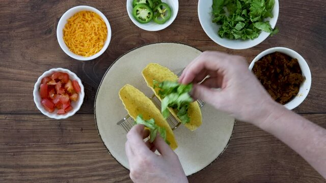 Making Beef Tacos
