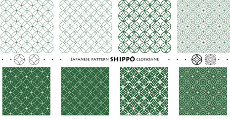 Japanese pattern SIPPŌ cloisonne_seamless pattern_c06