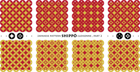 Japanese pattern SIPPŌ cloisonne_part2_seamless pattern_c09