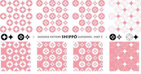 Japanese pattern SIPPŌ cloisonne_part3_seamless pattern_c05