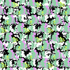 fashion seamless pattern with flowers