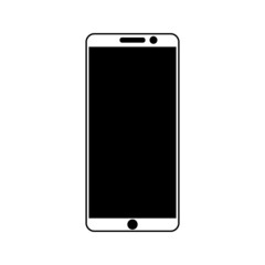 Mobile phone with blank screen