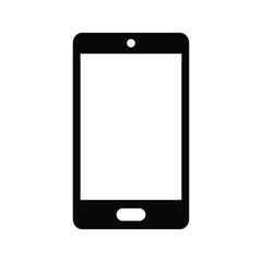 Mobile phone with blank screen
