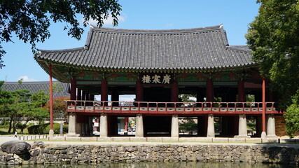 a traditional Korean Architecture 