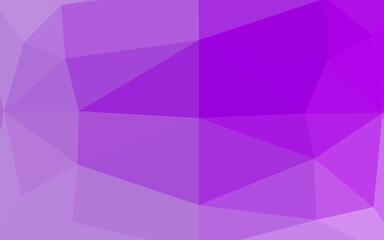 Light Purple vector abstract mosaic pattern.
