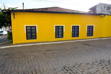 yellow house