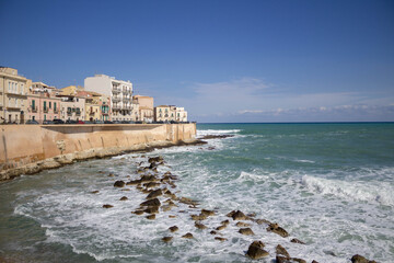 view of the city of the sea