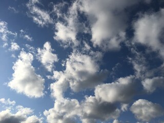 空と雲の背景