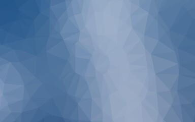 Light BLUE vector low poly layout.