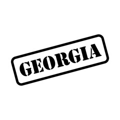 Georgia rubber stamp sign in vector