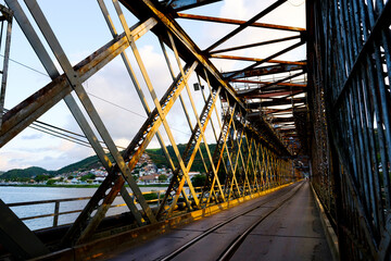 bridge over the river