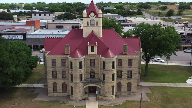 McCulloch County Courthouse, Brady, Texas, USA