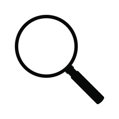 Search icon. Search vector icon. search magnifying glass icon on white background