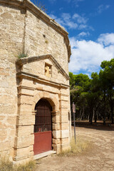 Fototapeta na wymiar Hermitage of Calvario in Borja
