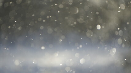 Fototapeta na wymiar snow on window