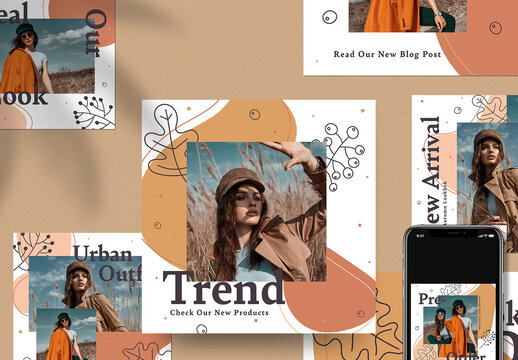 Autumn Fashion Social Media Post
