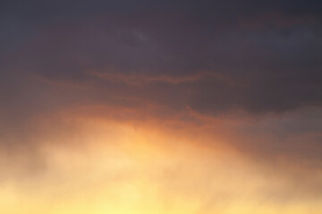 Obraz premium 日食の空