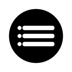 web menu icon. Flat design style. Menu icon. vector illustration. grid view icon vector for any purposes on white background