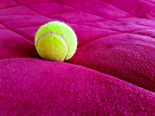 Tennis Ball Over Bedcover