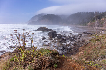 Indian point view point in Oregon, USA