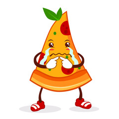 pizza mascot cartoon