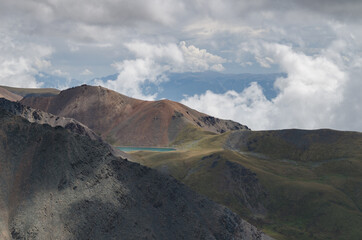 View from the observation deck at Mountain Spirits Lake