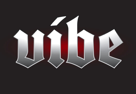 Metal Text Effect