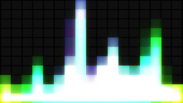 mosaic shapes seamless loop background design pastel colors sharpen displacement map pixel graphics