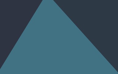 Dark BLUE vector polygonal background.
