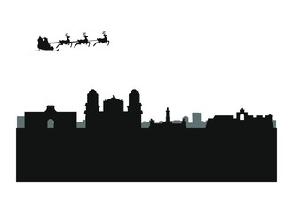 skyline of cadiz city in spain. © robcartorres