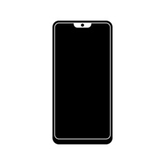 Mobile phone with blank screen