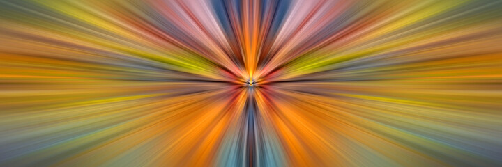 Obraz premium Abstract yellow background. Bright flash of light. Light explosion from central point. Holy magic glow. Sparkling Rays of Light.
