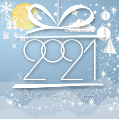 2021 - Bonne année - happy new year