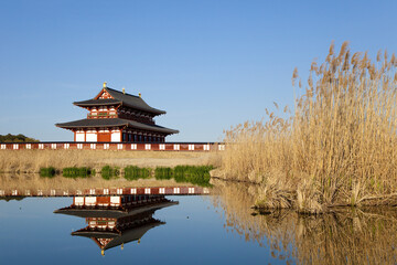 Fototapeta premium 奈良平城京大極殿