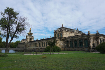 The Zwinger in the old town of Dresden
