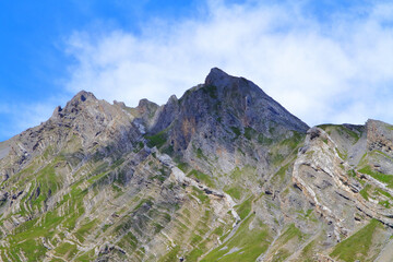 MONTAGNA IN VALTELLINA ITALIA, MOUNTAINS IN VALTELLINA VALLEY IN ITALY 