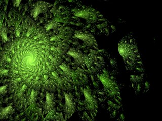 Imaginatory fractal background Image