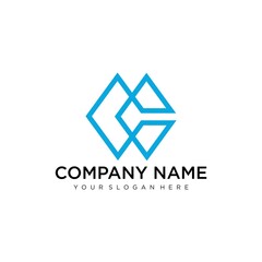 C Letter Logo concept. Creative Minimal Monochrome Monogram emblem design template. Graphic Alphabet Symbol for Corporate Business Identity. Creative Vector element