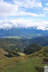 Hiking trip to the summit of Krottenkopf, the highest peak in the Bavarian Estergebirge