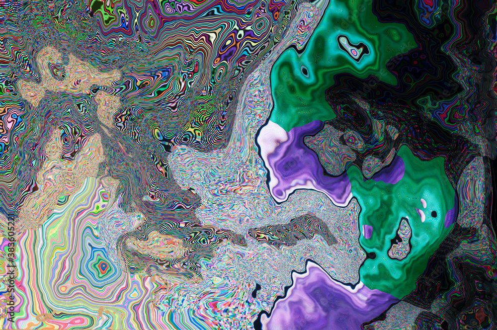 Poster abstract digital pattern / abstract minimalistic background of a digital pattern.