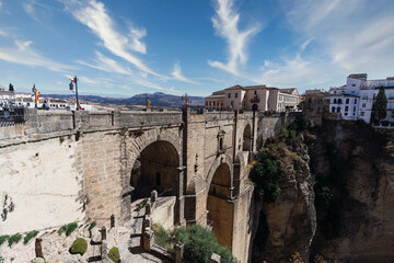 Tajo de ronda en malaga ,andalucia