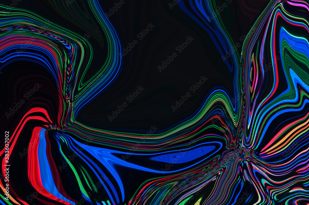 Aufkleber abstract digital pattern / abstract minimalistic background of a digital pattern.
