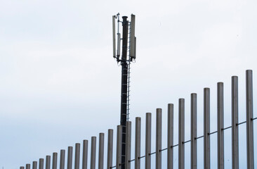 cell tower in a mobile network