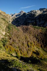 barranco de Petrachema, Parque natural de los Valles Occidentales, Huesca, cordillera de los pirineos, Spain, Europe