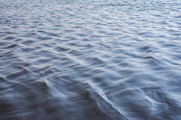 Blue water surface for background or texture