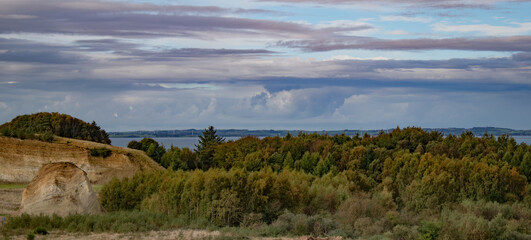 landscape in the morning