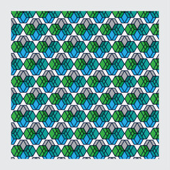 Seamless  abstract pattern for Sport jersey, glass, wallpaper and background textures