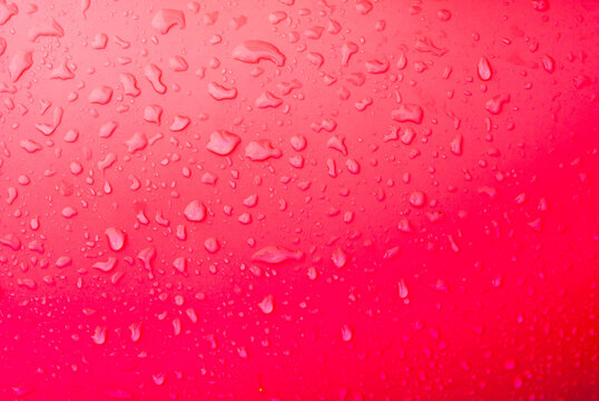 Red Wet Pattern Background Texture Water